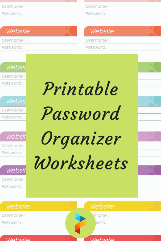 10 Best Free Printable Password Organizer Worksheets PDF For Free At 