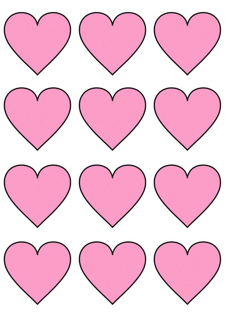 12 Free Printable Heart Templates Cut Outs Freebie Finding Mom 12 
