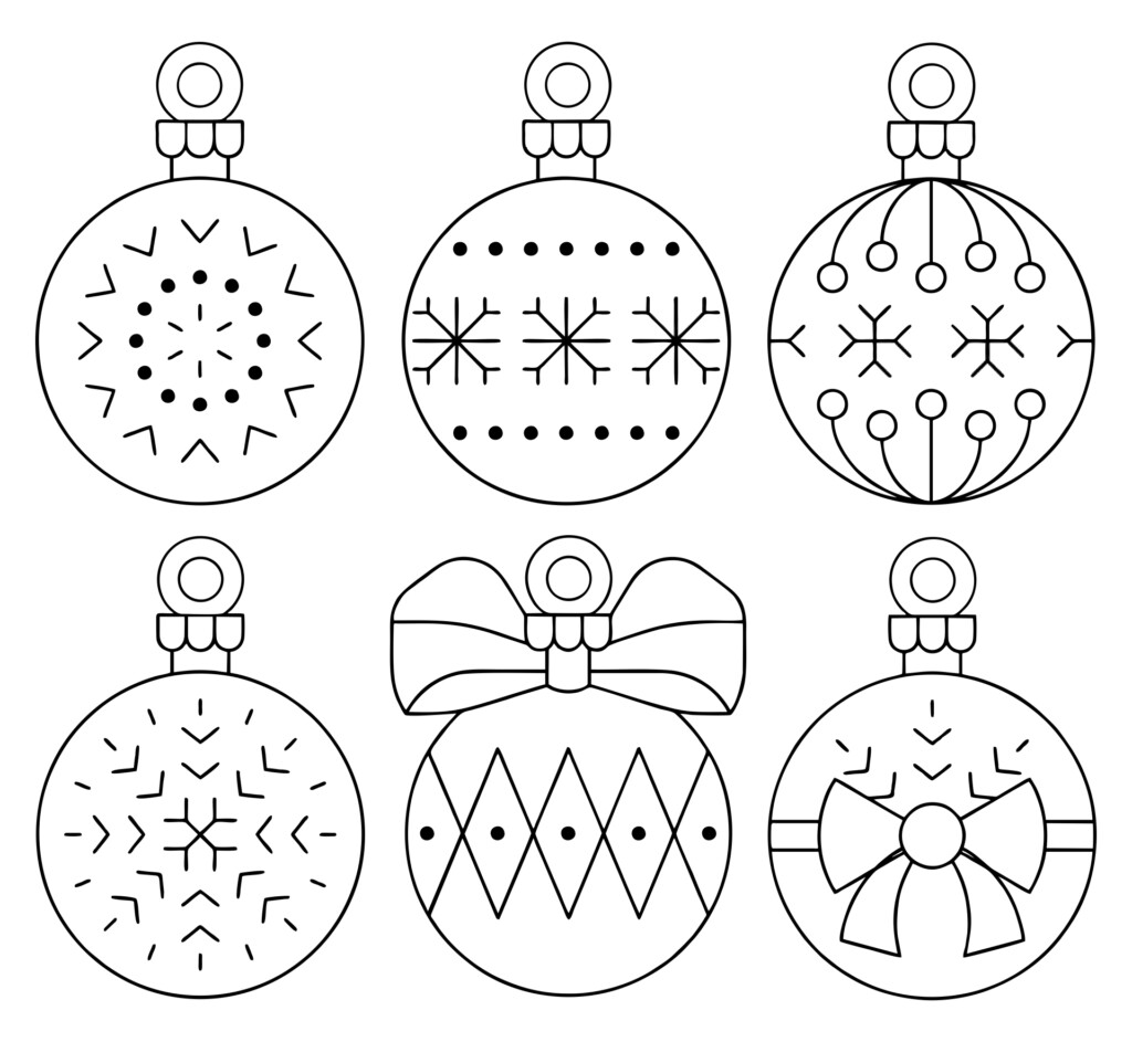 15 Best Free Printable Christmas Ornament Templates PDF For Free At 