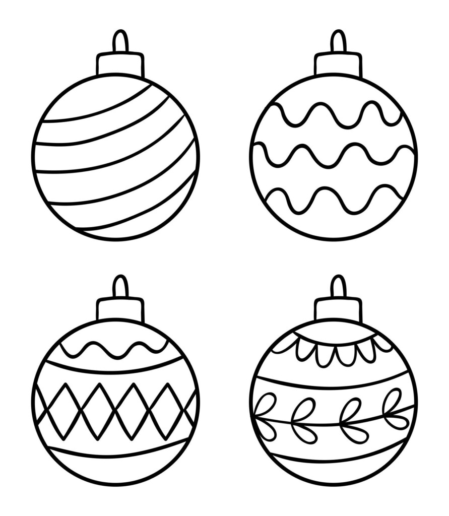 15 Best Printable Christmas Tree Ornaments PDF For Free At Printablee 