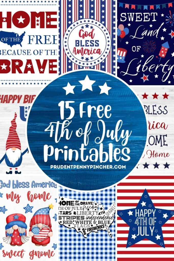15 Free 4th Of July Printables Artofit