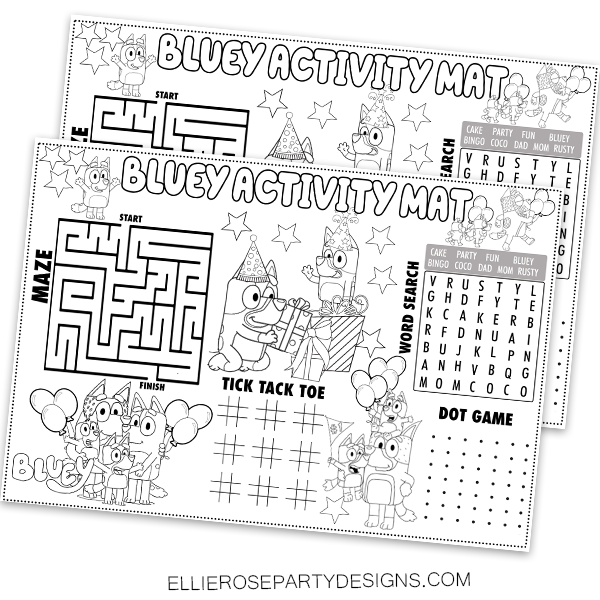 15 Free Bluey Birthday Decorations Cute Touch To Your Party