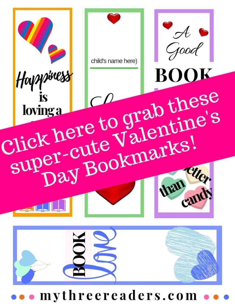 16 Free Printable Valentines Bookmarks PERFECT For Beginning Readers 