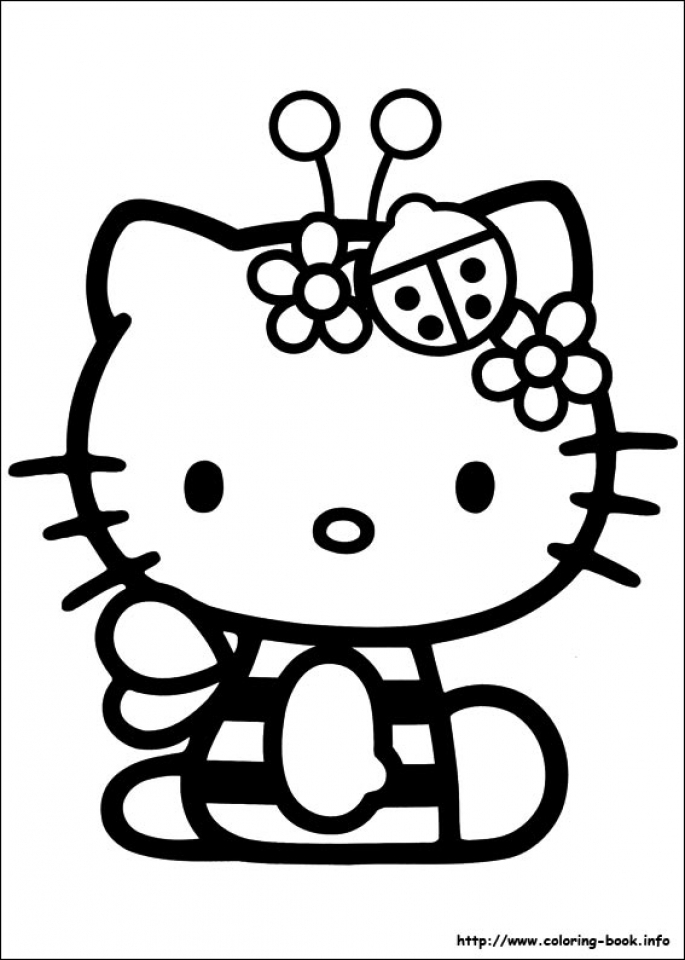 20 Free Printable Hello Kitty Coloring Pages EverFreeColoring