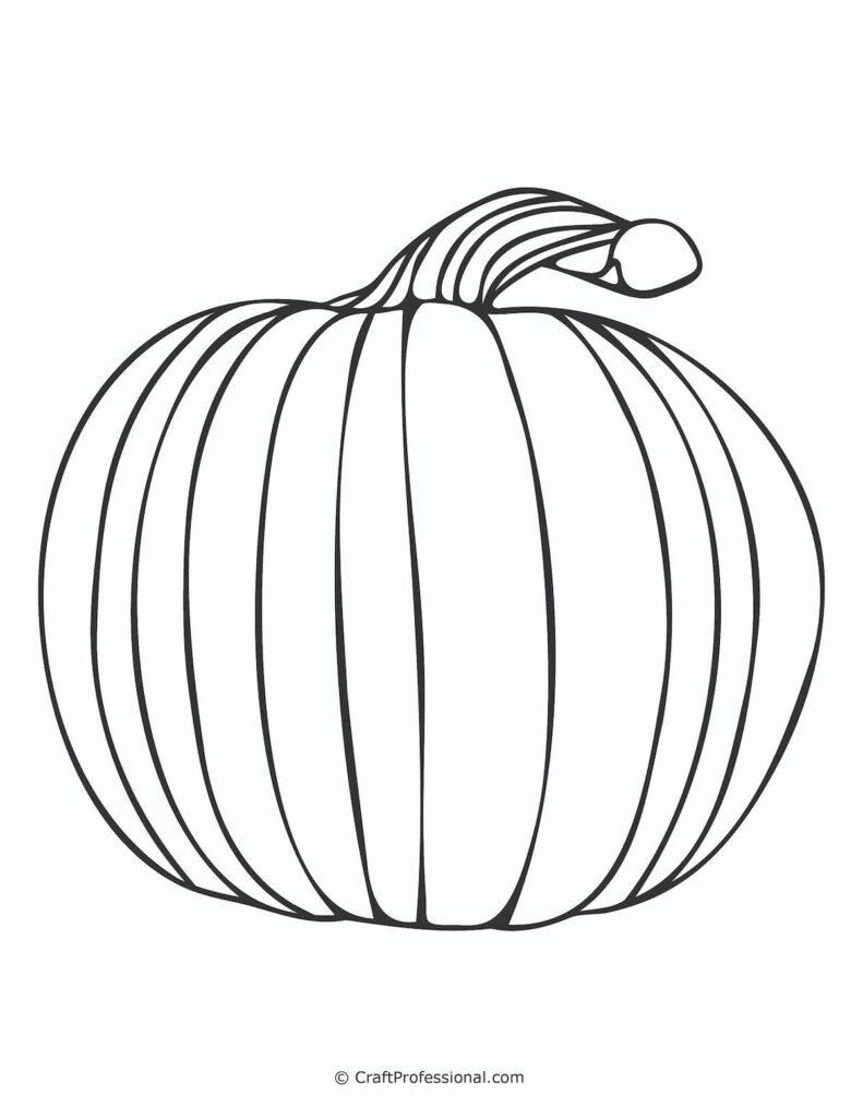 27 Pumpkin Coloring Pages Free Printables For Kids Adults To Color