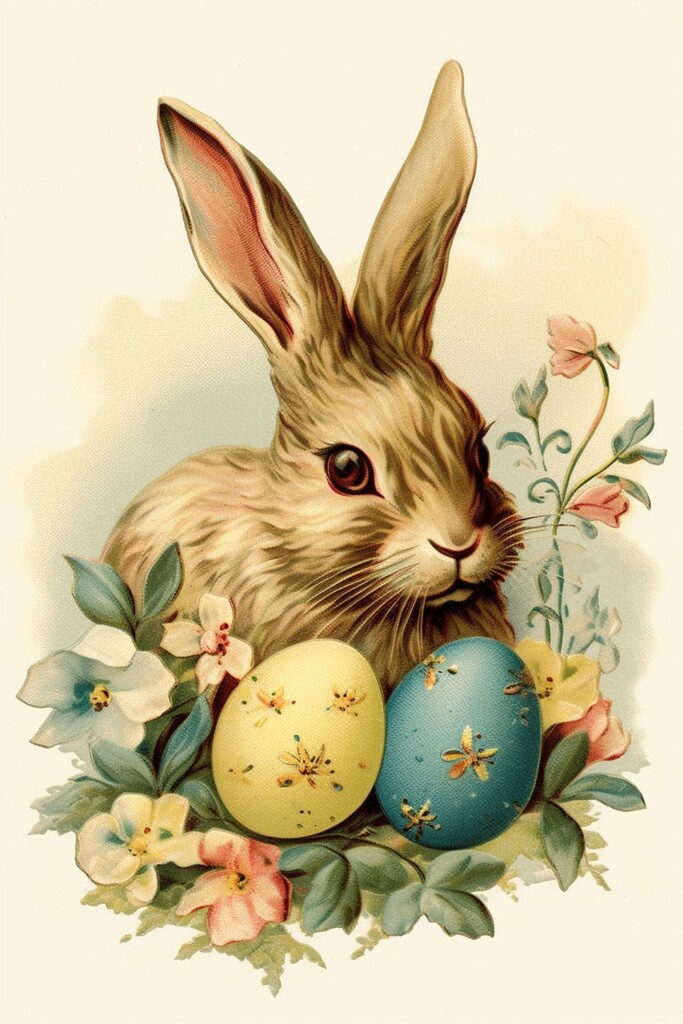 28 Easter Bunny Images Free Pictures The Graphics Fairy Bunny 