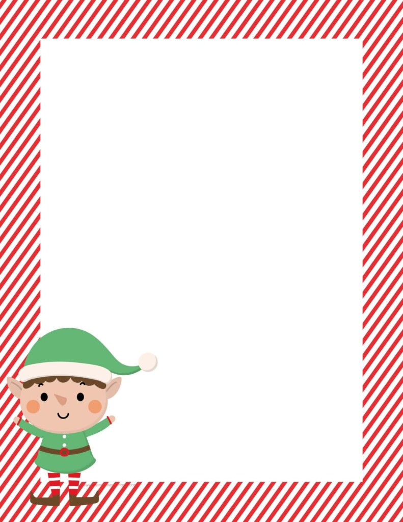 30 Free Printable Christmas Border Printable Templates The 