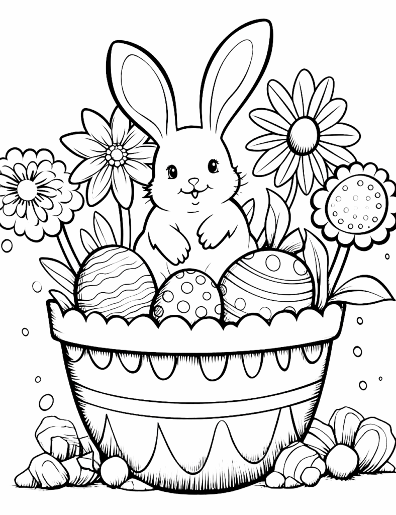 35 Easter Coloring Pages Free Printable Sheets Easter Coloring 