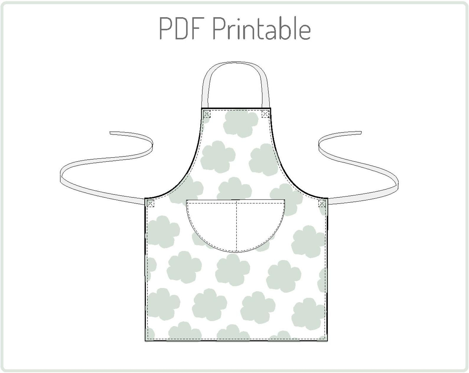 38 Free Printable Apron Sewing Patterns FloreGawaine