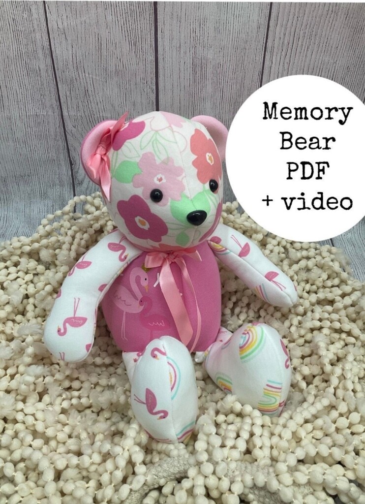 40 Printable Free Memory Bear Pattern Pdf AlwynShulamith