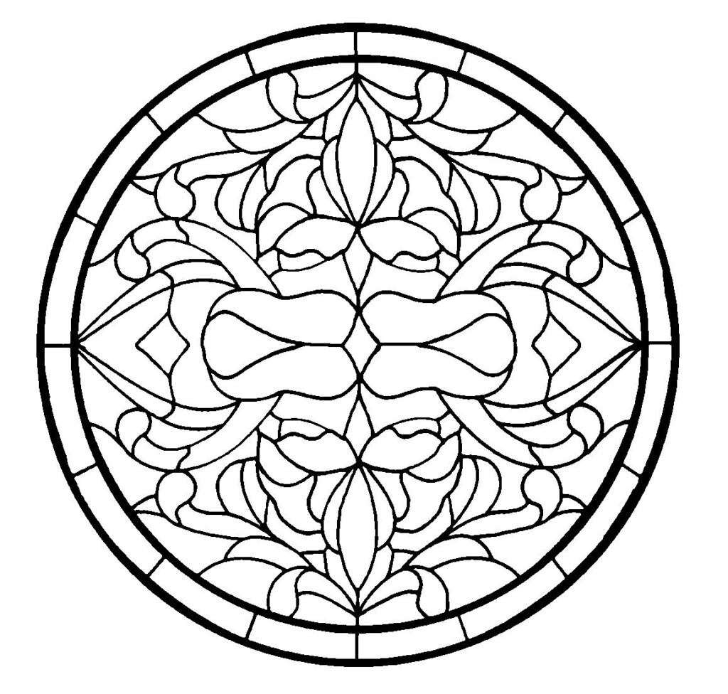 45 Simple Stained Glass Patterns Guide Patterns