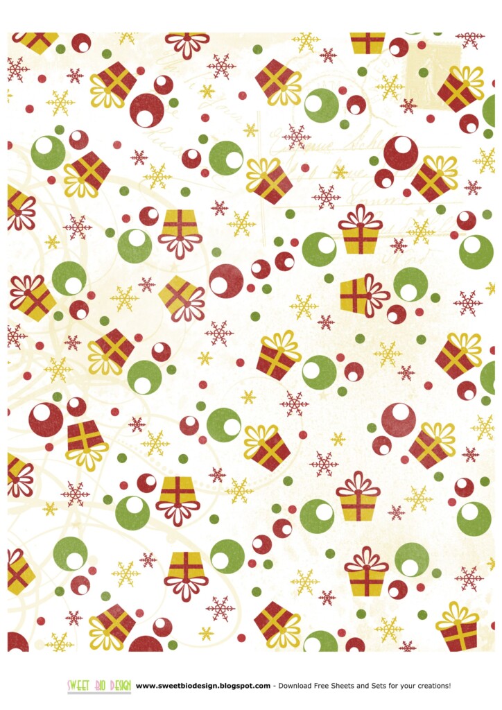 5 Best Free Printable Christmas Paper Designs Pdf For Vrogue co