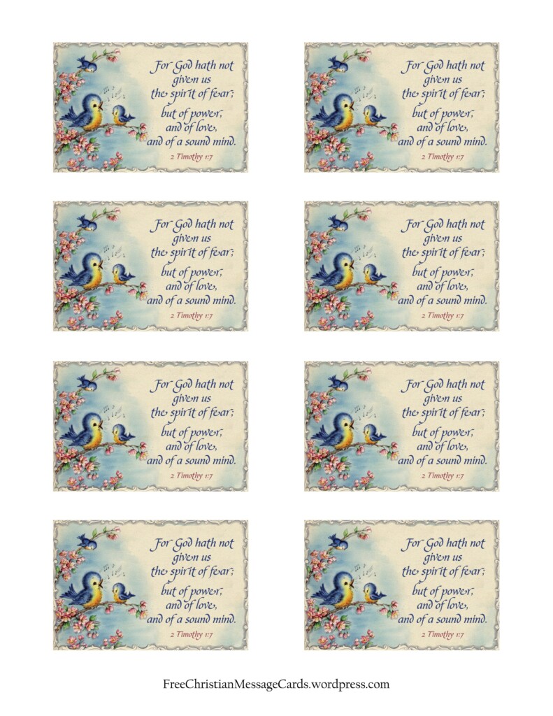5 Best Images Of Printable Christian Postcards Free Christian Message 