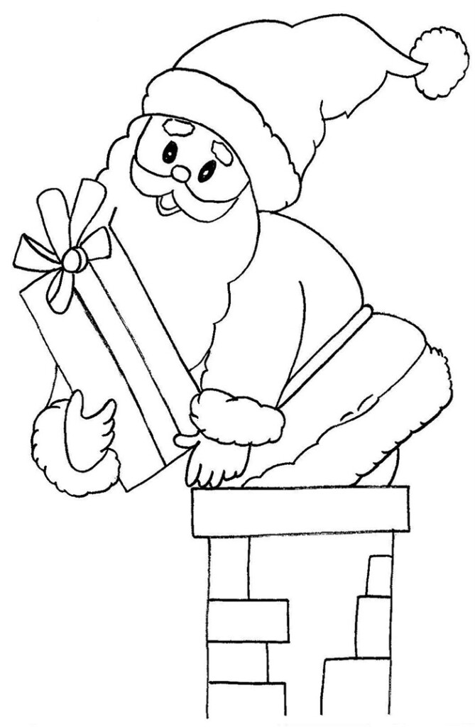 61 Best Santa Templates Shapes Crafts Colouring Pages Free 
