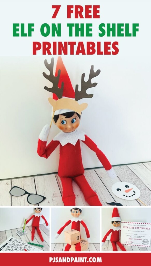 7 Free Elf On The Shelf Printables Last Minute Elf On The Shelf Ideas 