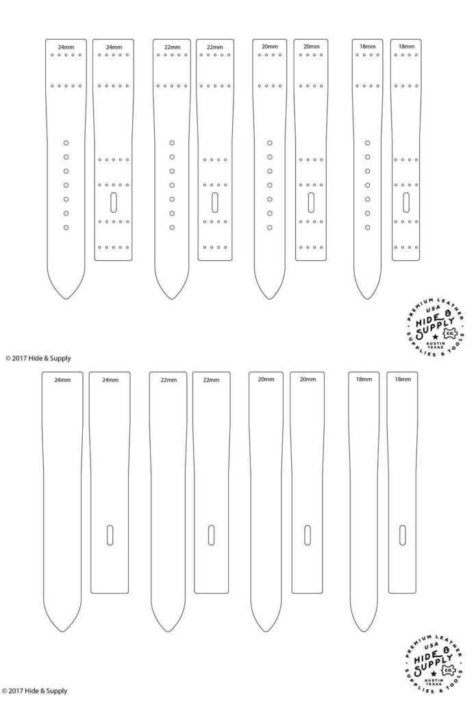 Apple Watch Band Template Free Printable Word Searches