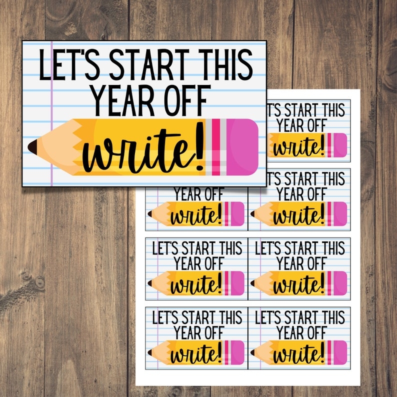 Back To School Printable Welcome Back Let 39 s Start The Etsy