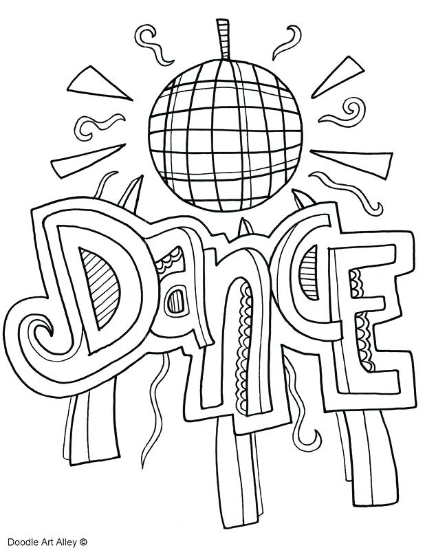 Ballroom Dancing Coloring Pages At GetColorings Free Printable 