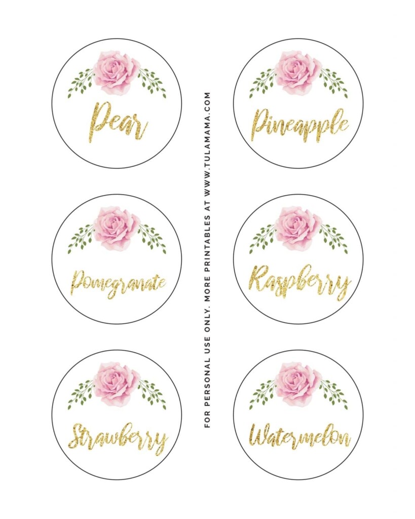 Beautiful Mimosa Bar Sign And Free Printables To Impress Tulamama