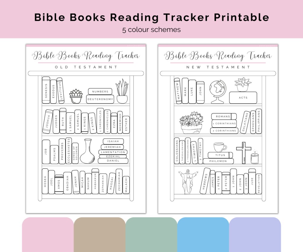 Bible Tracker Printable