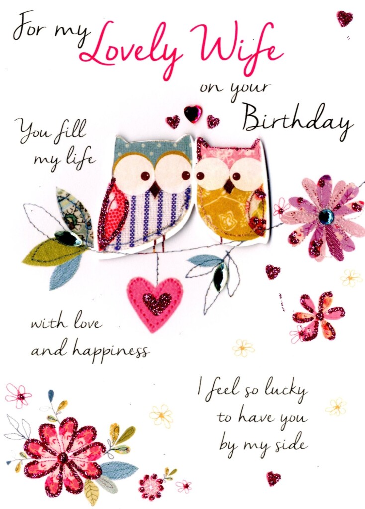 Birthday Cards For Wife Free Printable