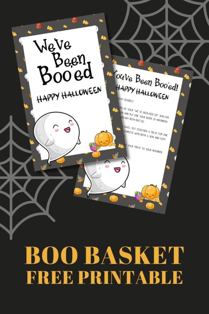 Boo Basket Free Printable