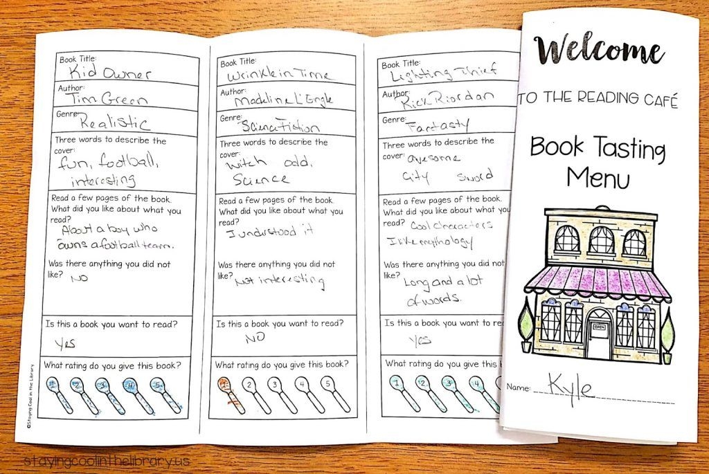 Book Tasting Free Printables Printable Templates Free