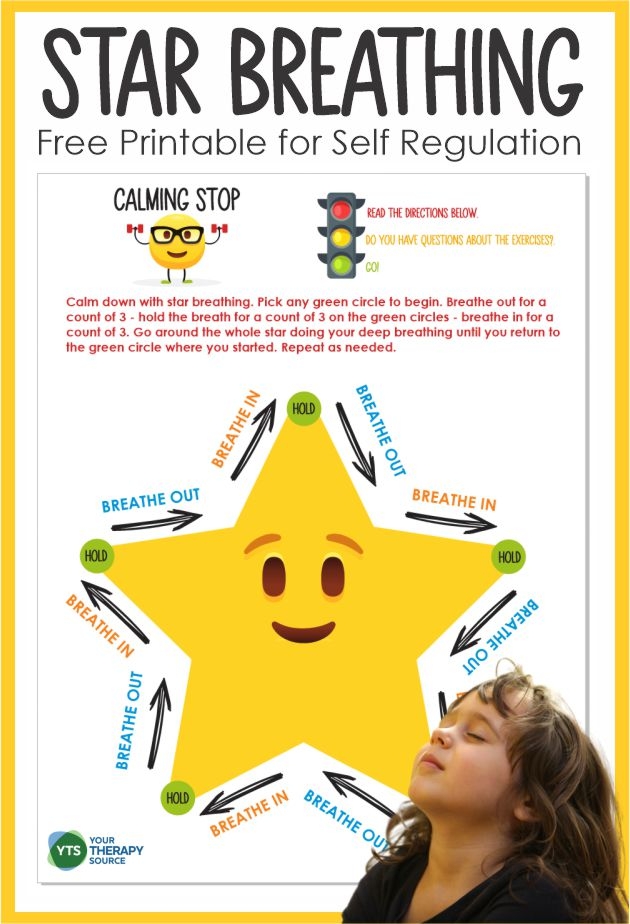 Breathing Star FREE Printable Your Therapy Source