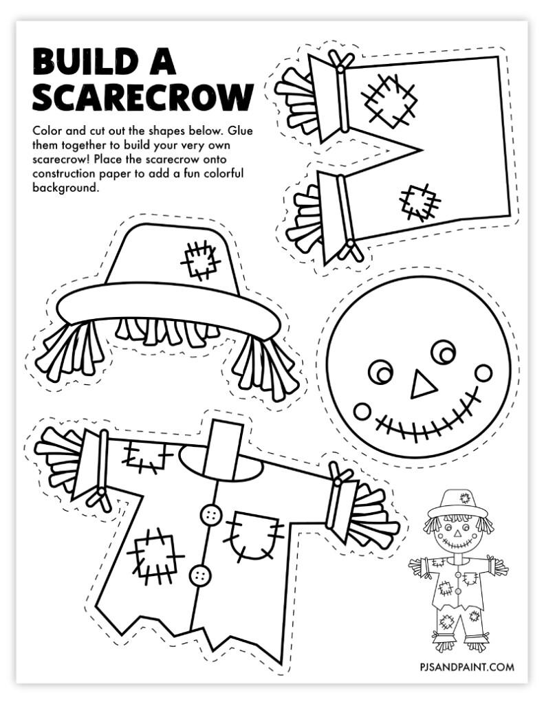 Build A Scarecrow Printable Vrogue co