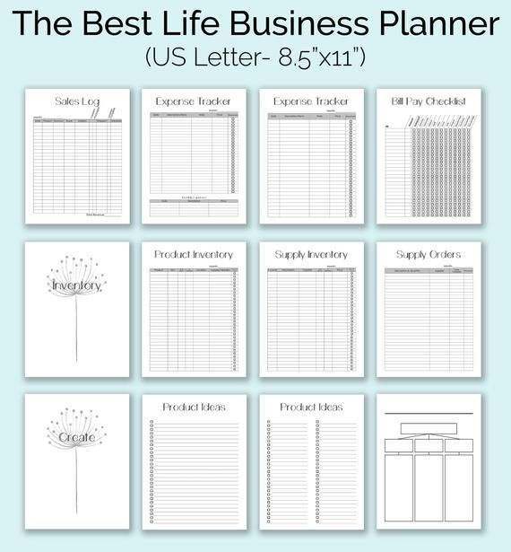 Business Binder Free Printables Printable Yearly Calendar