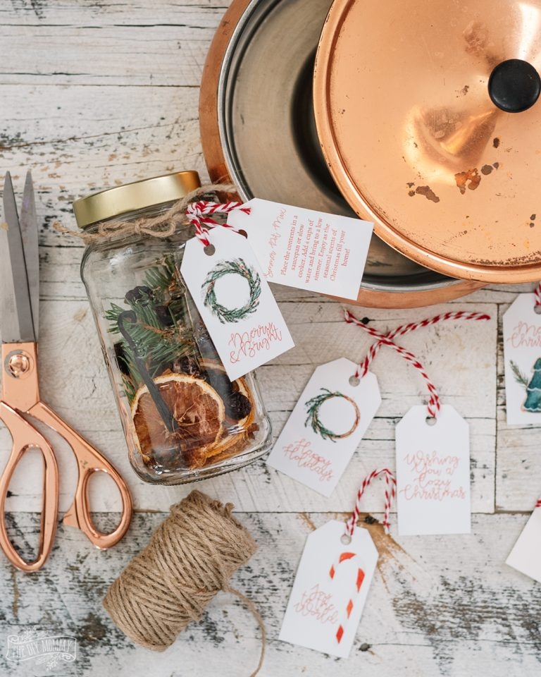 Christmas Simmer Pot Printable DIY Gift Idea The DIY Mommy