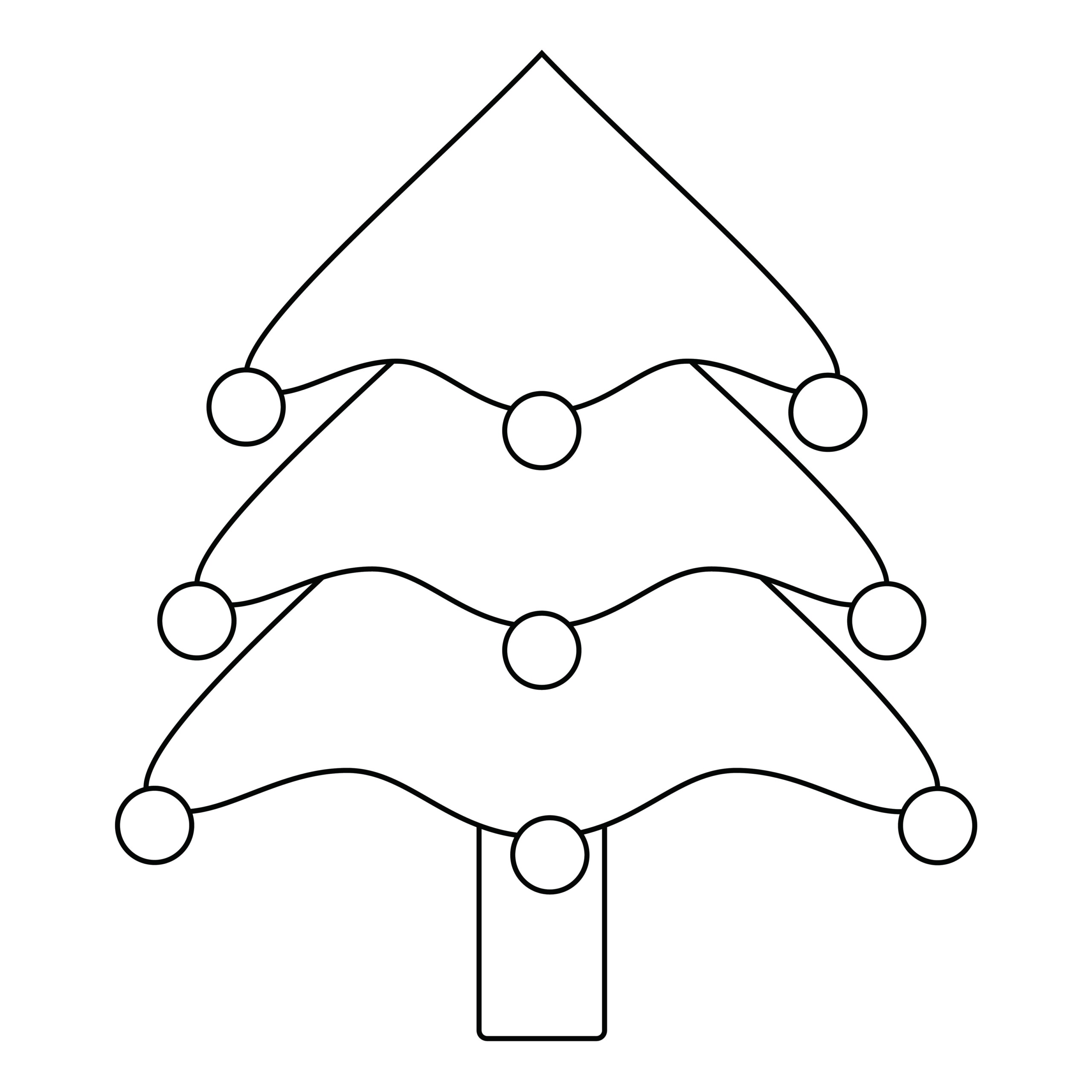 Christmas Tree Pattern 10 Free PDF Printables Printablee