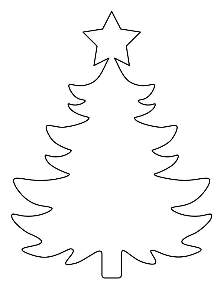 Christmas Tree Templates In All Shapes And Sizes