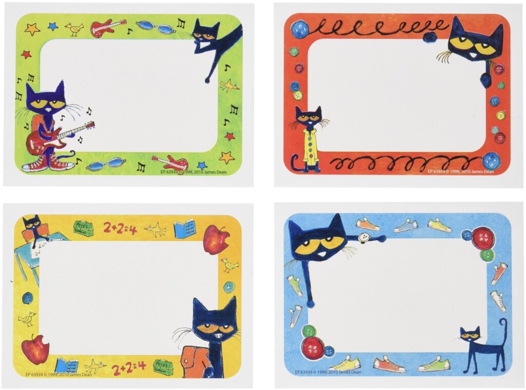 Cubby Name Tags Free Printable