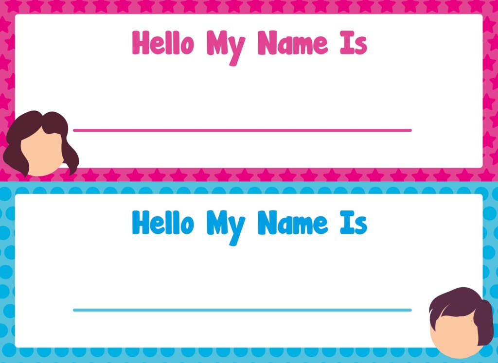 Cubby Name Tags Free Printable Free Printable Templates