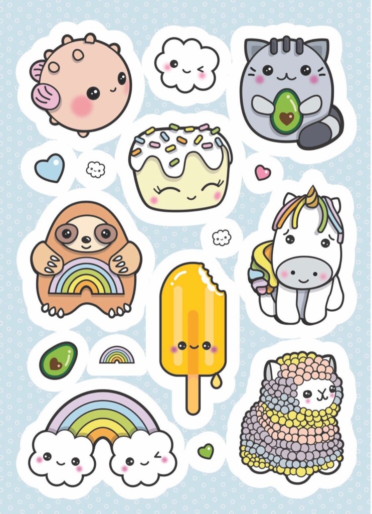 Cute Printable Stickers