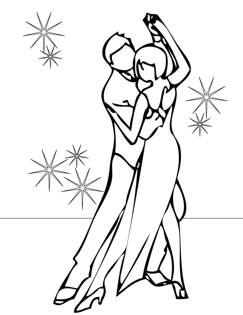 Dance Coloring Pages To Download And Print For Free