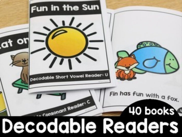 Decodable Books For Kindergarten Printable Printable Templates Protal