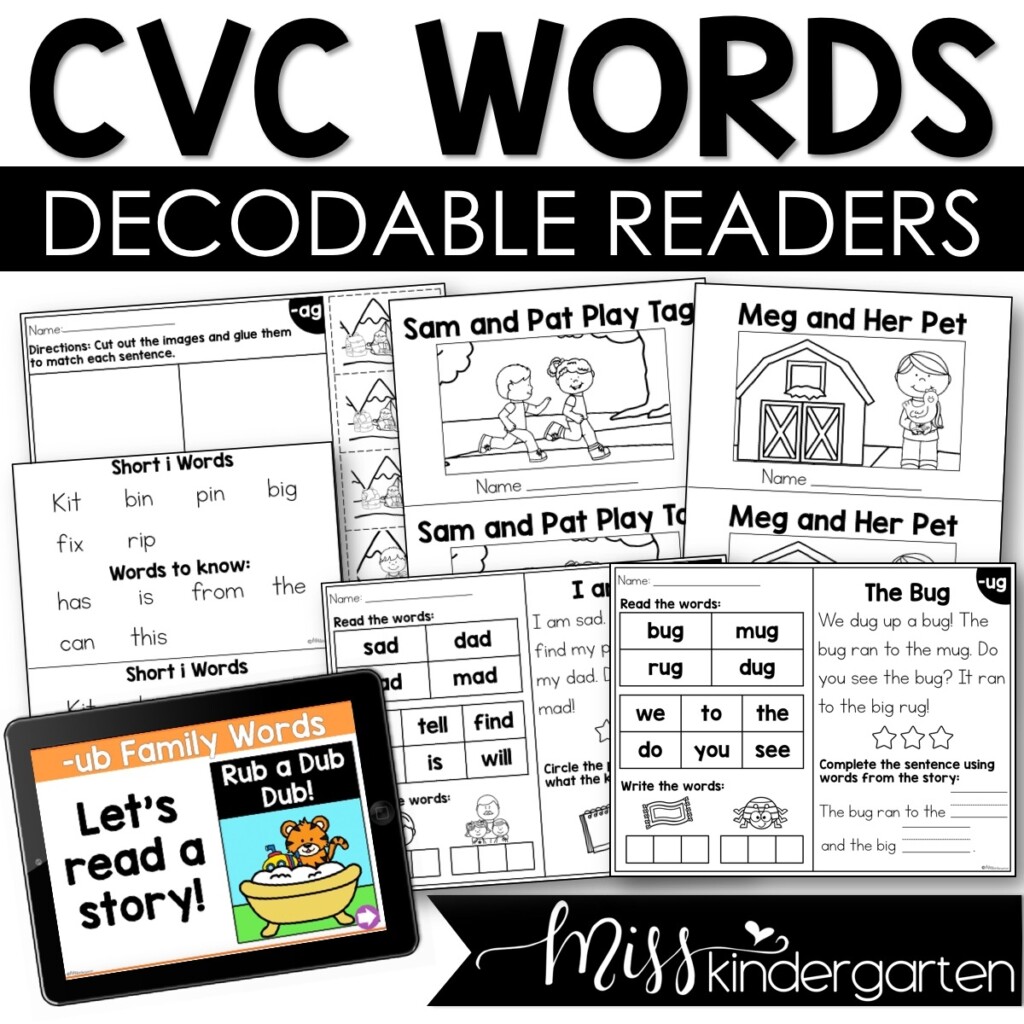 Decodable Books Printable