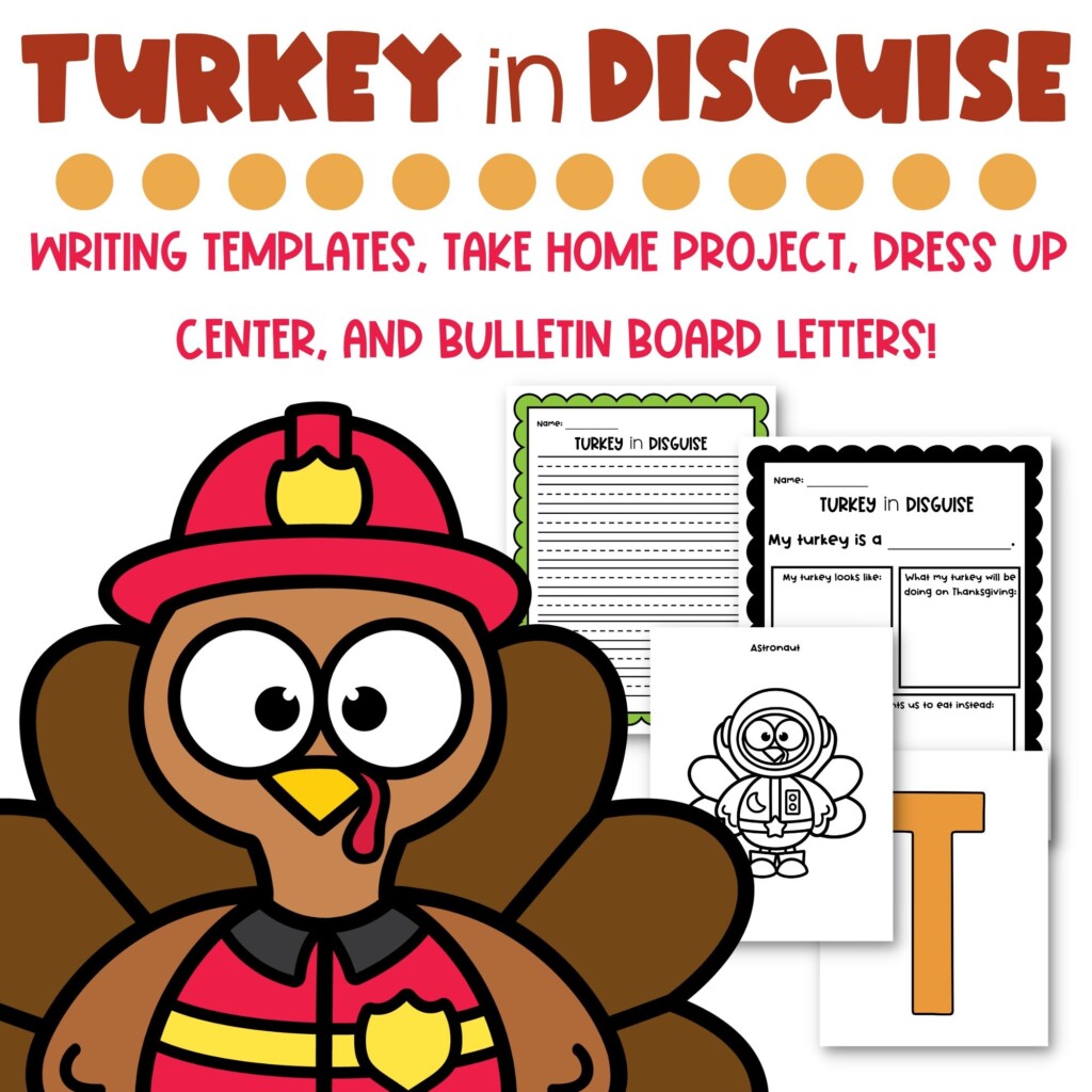 Disguise A Turkey Free Printable Pdf Printable Free Templates