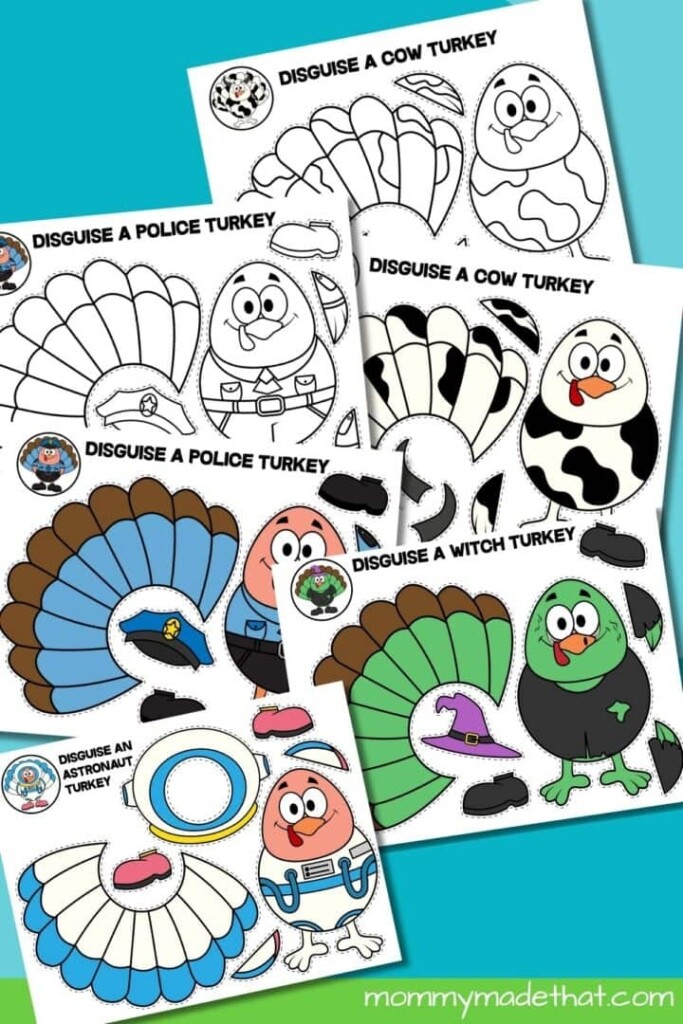 Disguise A Turkey Project Free Printable Templates Ideas 