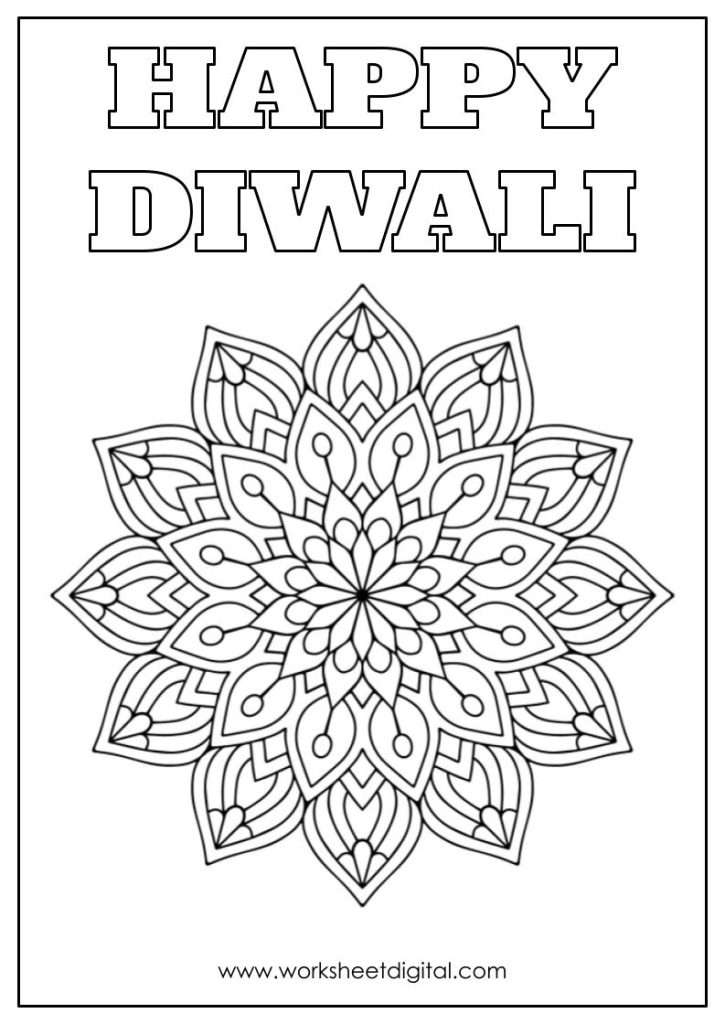 Diwali Coloring Pages Coloring Pages
