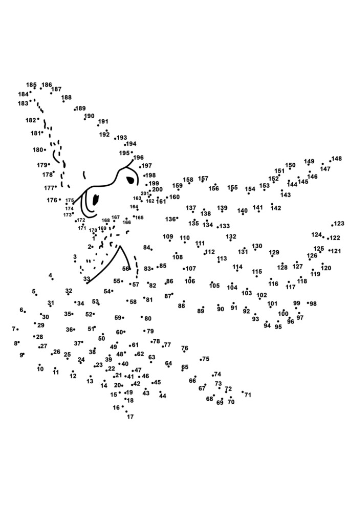 Dot To Dot Printables 1 25