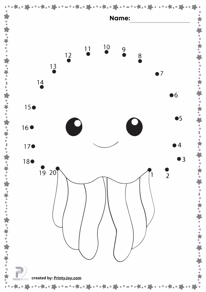 Dot To Dot Printables For Kids Free