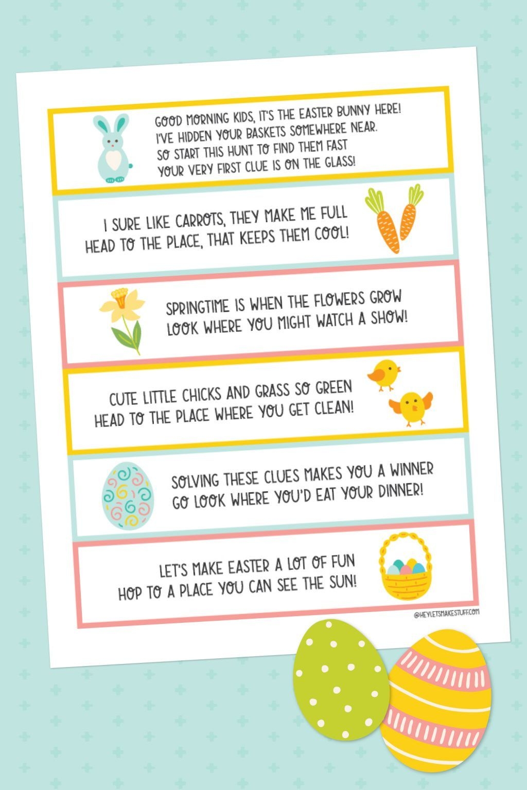 Easter Egg Hunt Free Printables Printable Sight Words List
