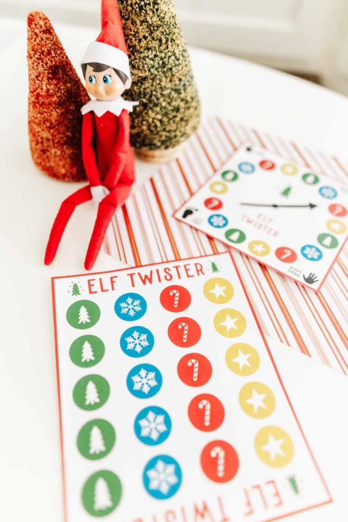 Elf Twister Free Printable Friday We 39 re In Love