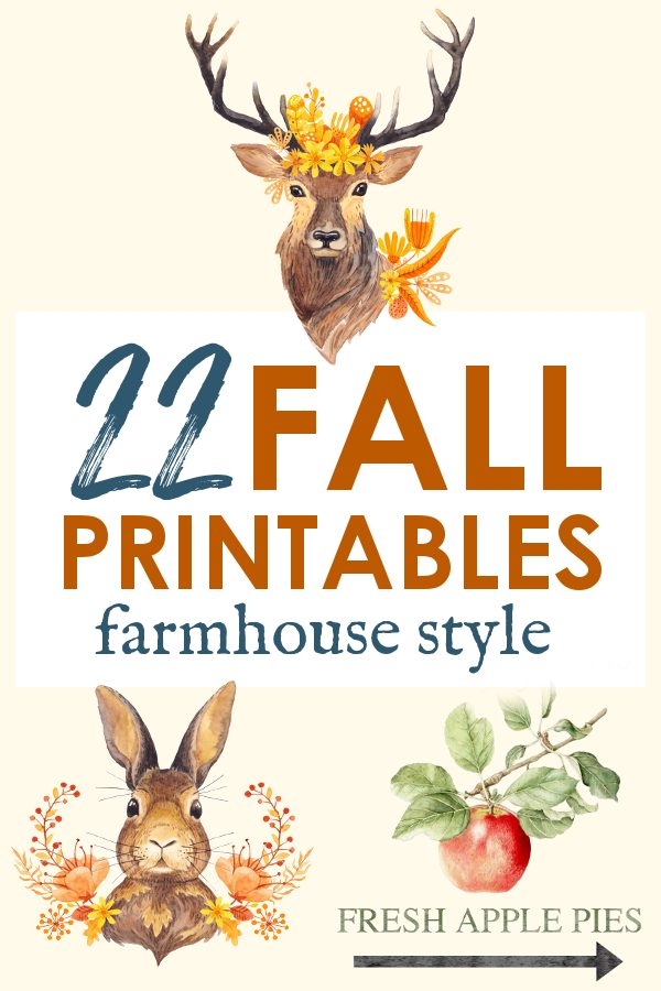 Fall Decor Printables
