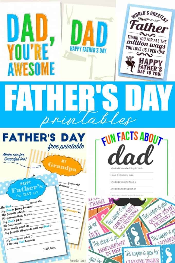 Father S Day Free Printable Cards Paper Trail Design Father S Day 