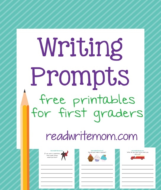 First Grade Writing Prompts 8 Free Printable Pages