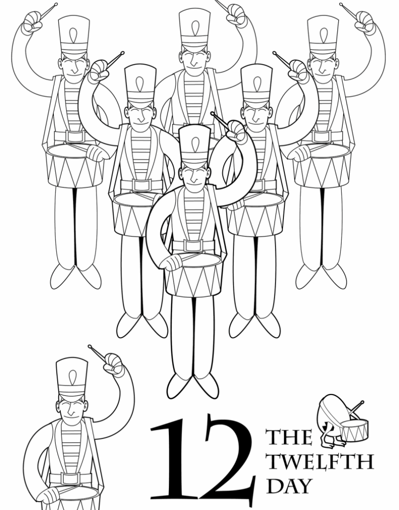 Free 12 Days Of Christmas Printables